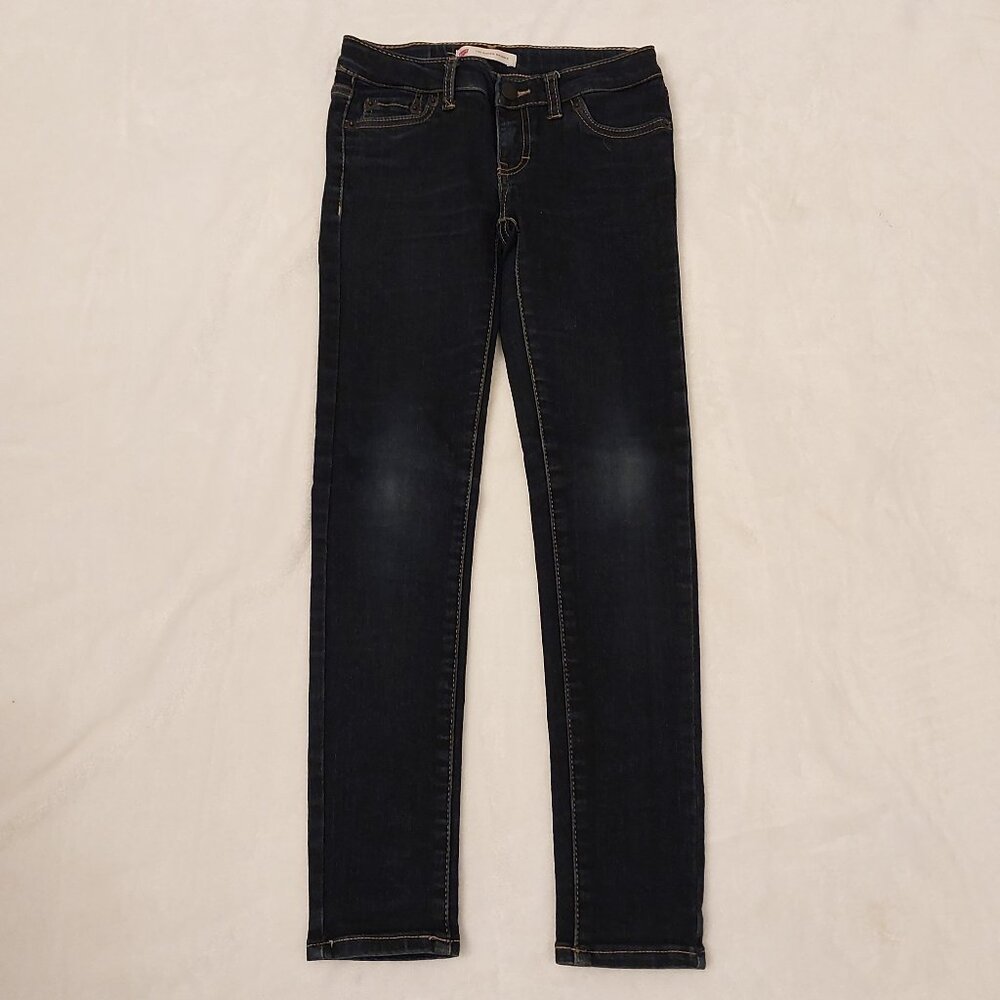 Levi's 710 Super Skinny Kids Blue Jeans | Size 8 Regular | Stylish Toddler Denim